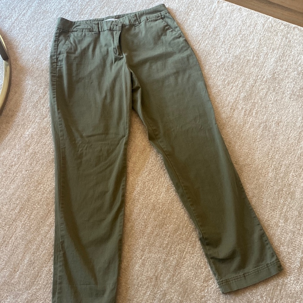 New York & Company light green cargo pant